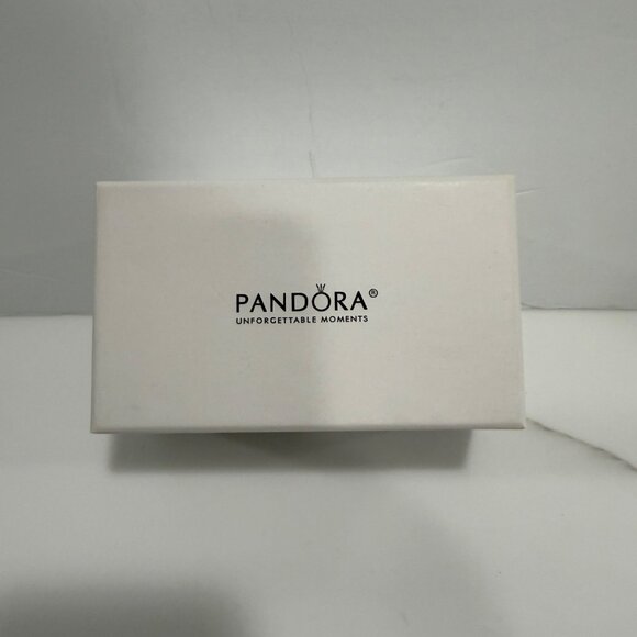 Pandora 2014 Limited Edition Porcelain Sleigh Ornament with Box Ivory Silver - Picture 8 of 10